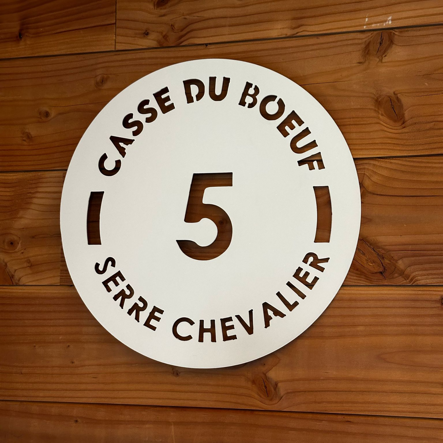 Décoration murale Casse du Boeuf Serre Chevalier