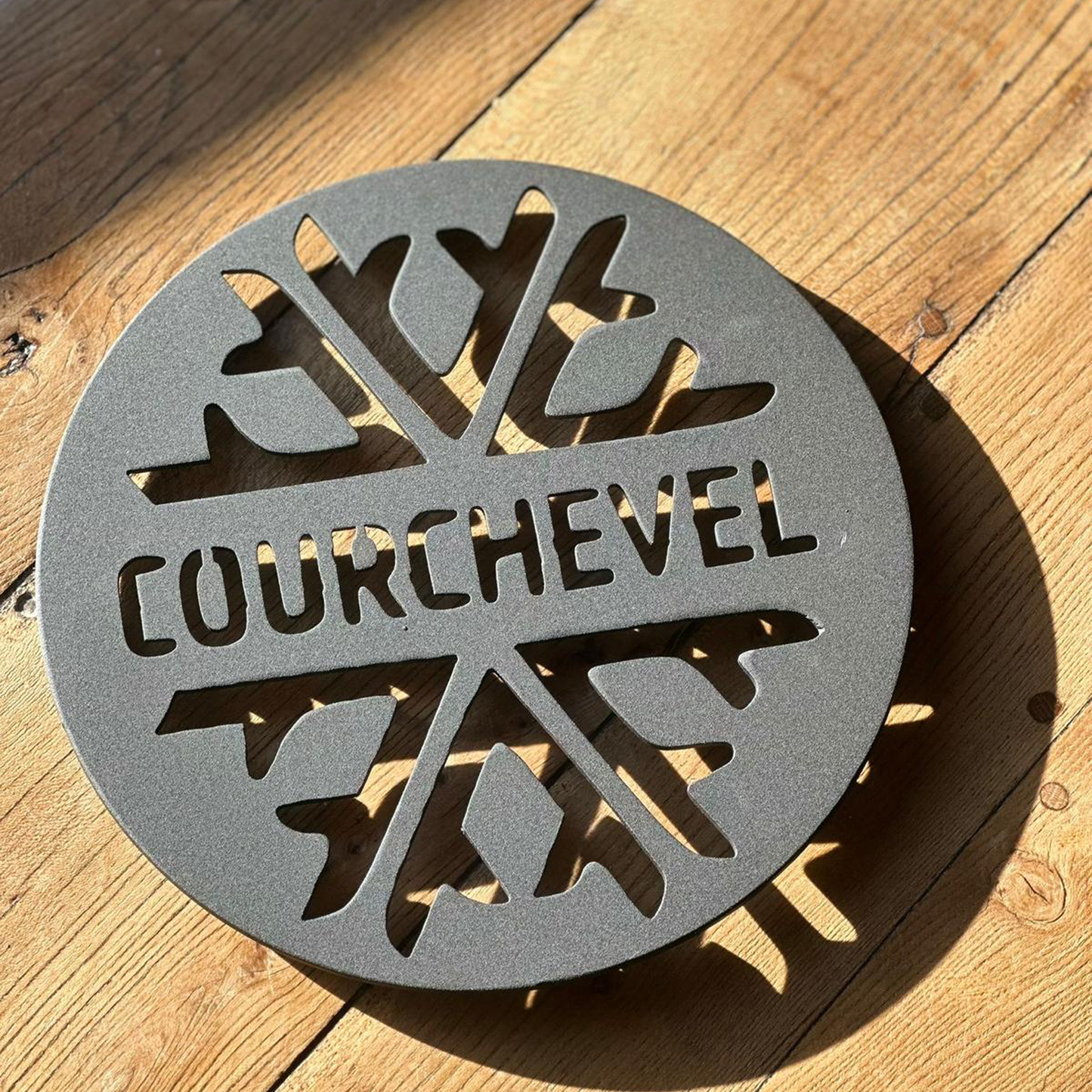 Courchevel – Dessous de Plat Flocon Métal Collection Les Essentiels