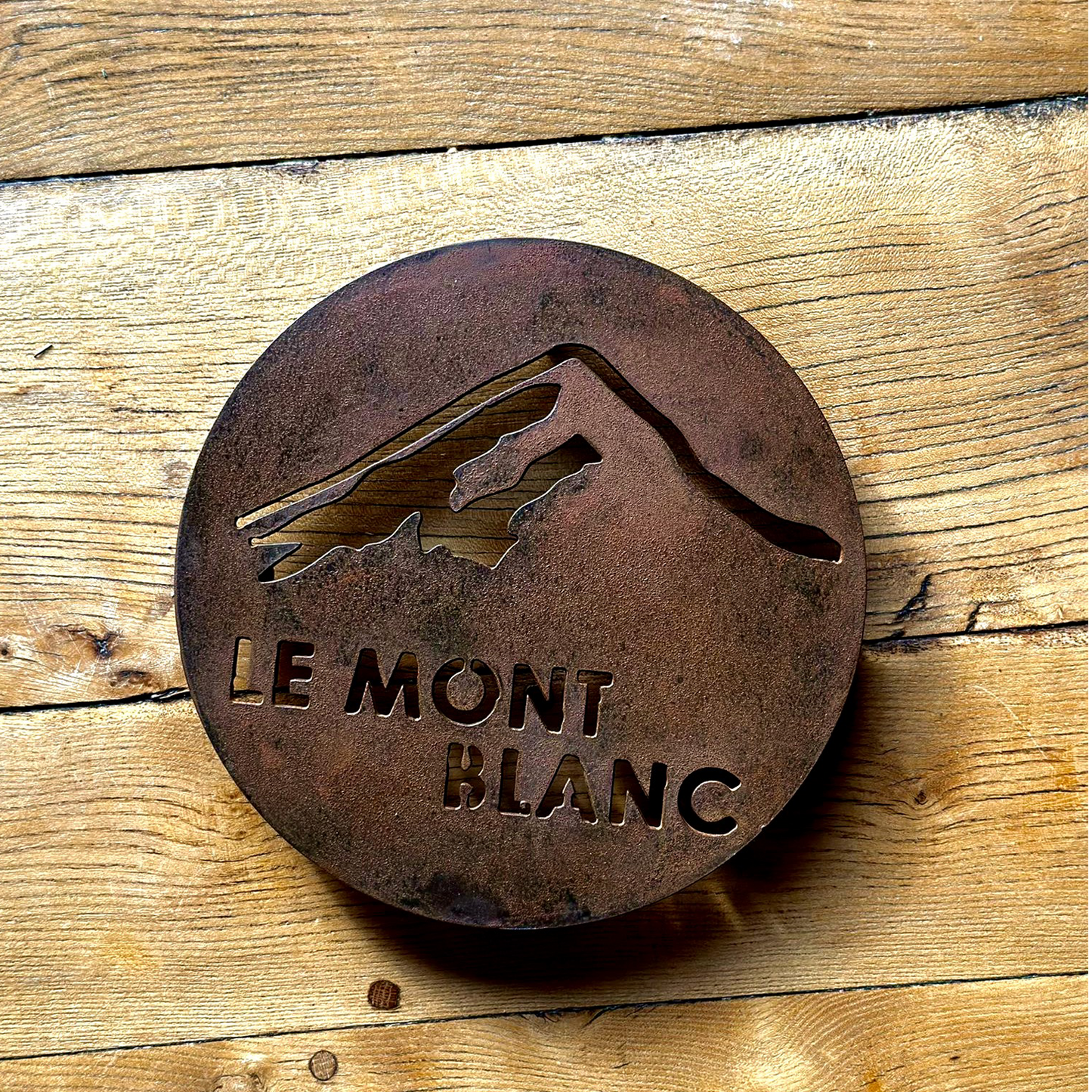 Mont Blanc – Dessous de Plat Métal Collection Les Cimes