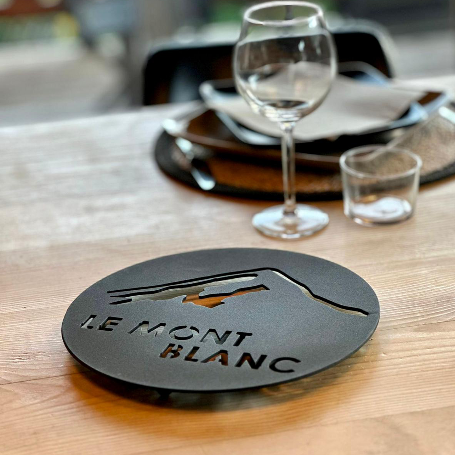 Mont Blanc – Dessous de Plat Métal Collection Les Cimes