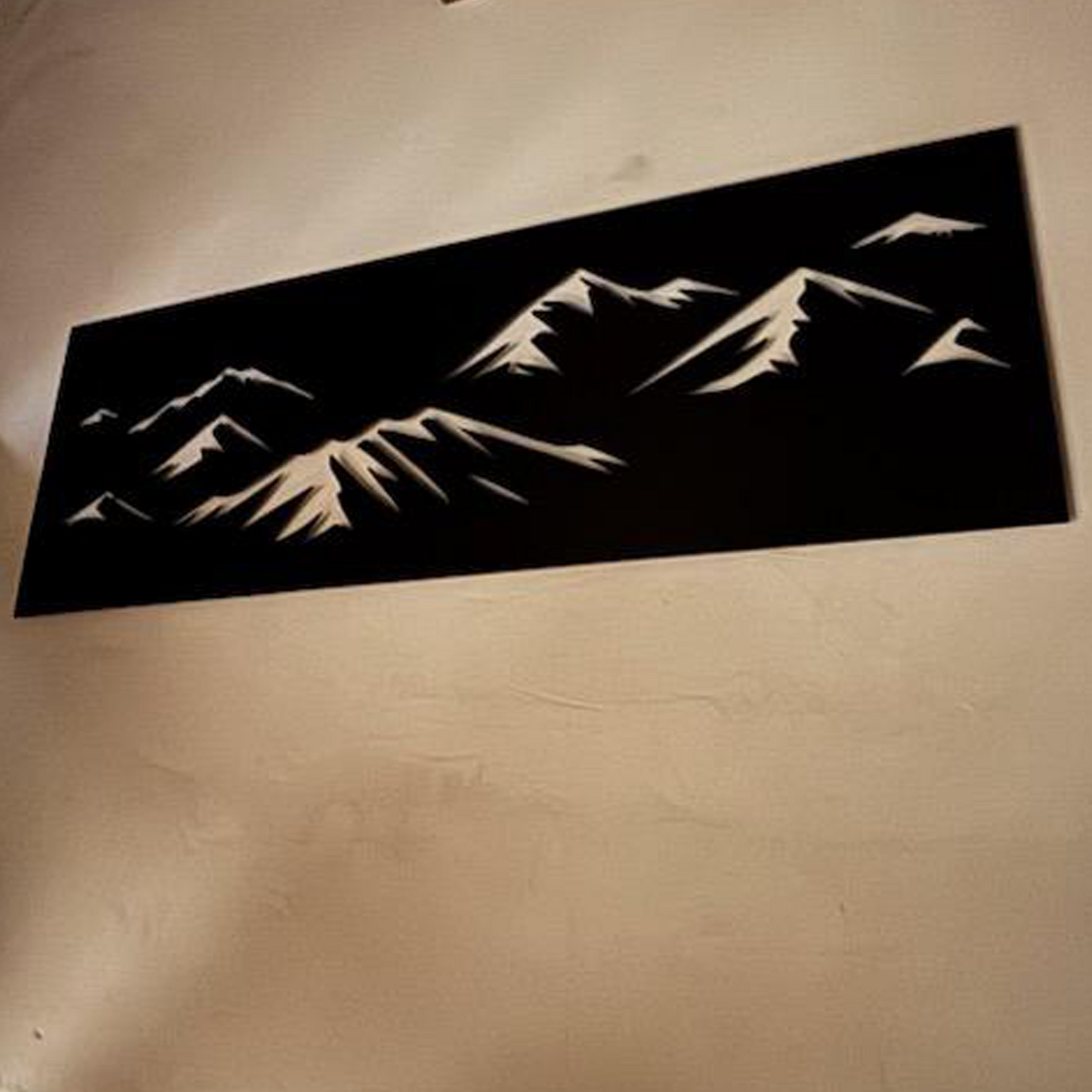 Décoration Murale “Panorama Alpin” – La Montagne, Sublimée en Lumière