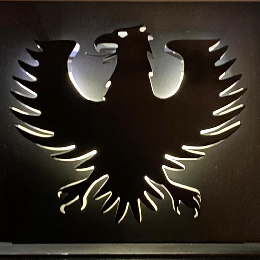 Décoration Murale “Aigle de Serre Chevalier” – Lumière sur l’Altitude